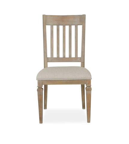 Lancaster - Dining Side Chair With Upholstered Seat (Set of 2) - Dovetail Grey - Premium Chair Sets from Magnussen Furniture - Just $485! Shop now at brett interiors