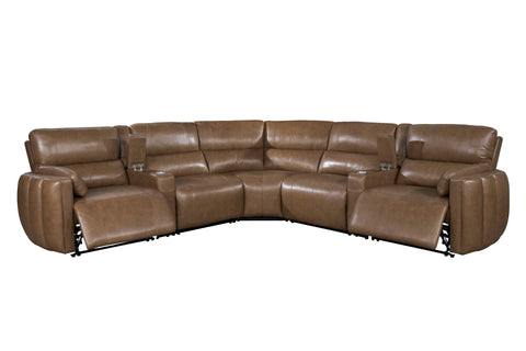 Modesto - Modular Power Reclining Sectional With Power Adjustable Headrests - Premium Reclining Sectionals from Parker Living - Just $2947.50! Shop now at brett interiors