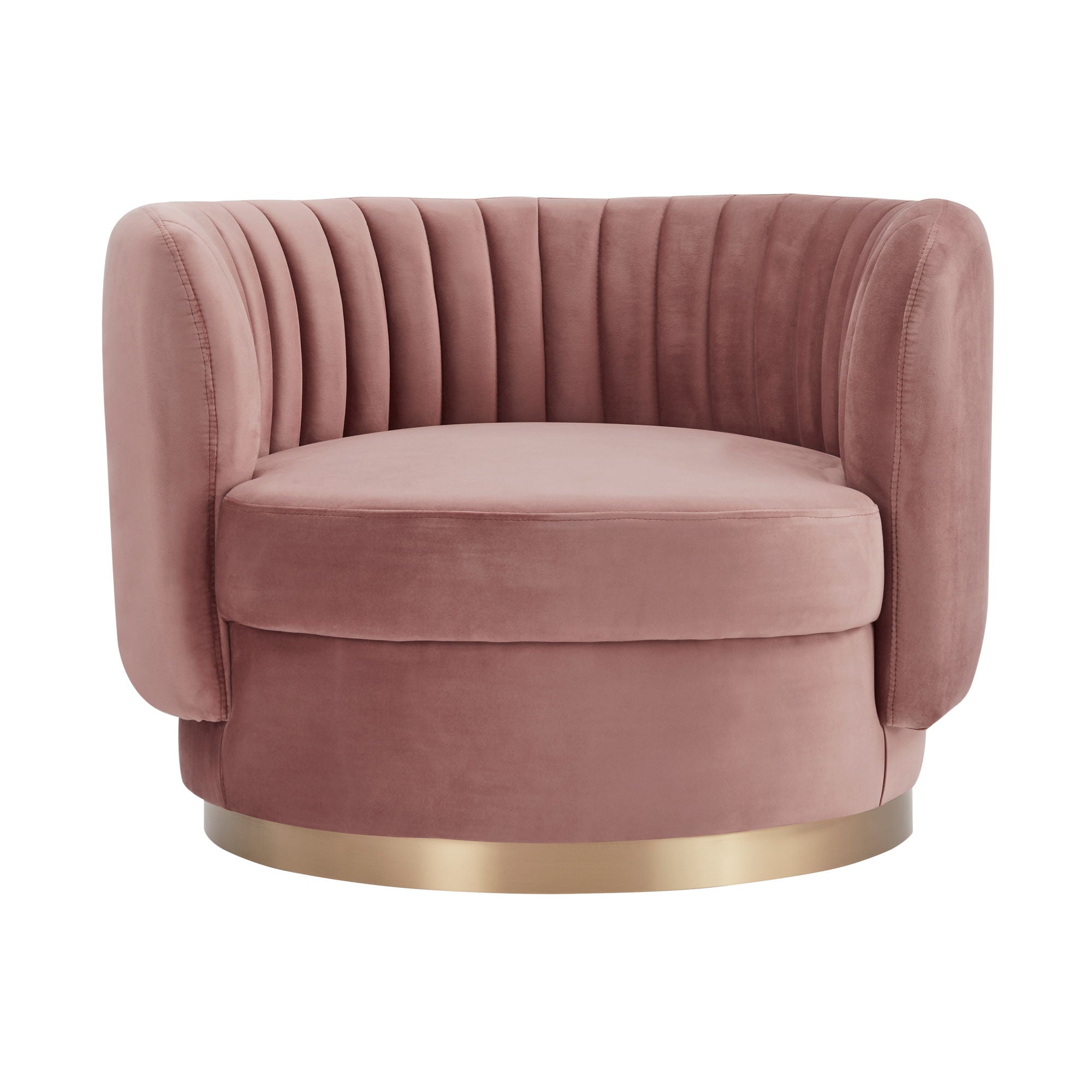 Davy - Velvet Swivel Accent Chair - Premium Swivel Chairs from Armen Living - Just $802.50! Shop now at brett interiors