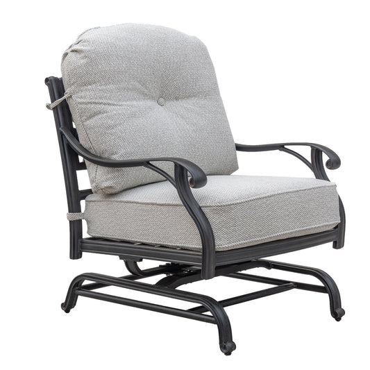 Stylish Outdoor Patio Aluminum Motion Club Chairs With Cushion (Set of 2) - Sandstorm - Premium Chair Sets from Gather Craft - Just $1503! Shop now at brett interiors