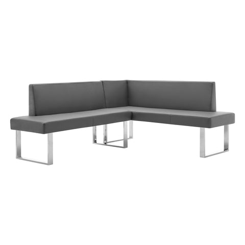 Amanda - Corner Sofa - Premium Dining Benches from Armen Living - Just $1265! Shop now at brett interiors