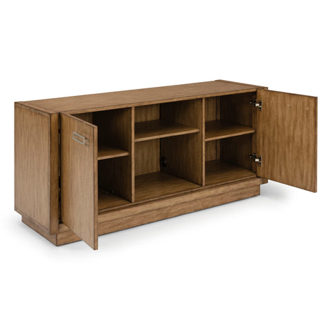 Montecito - Entertainment Center - Brown, Light - 26" - Premium TV Stands from Homestyles - Just $1814.98! Shop now at brett interiors