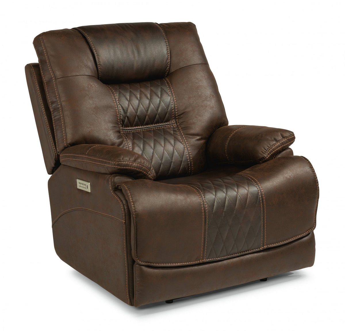 Dakota - Power Recliner with Power Headrest & Lumbar - Premium Reclining Chairs from Flexsteel - Just $1875! Shop now at brett interiors