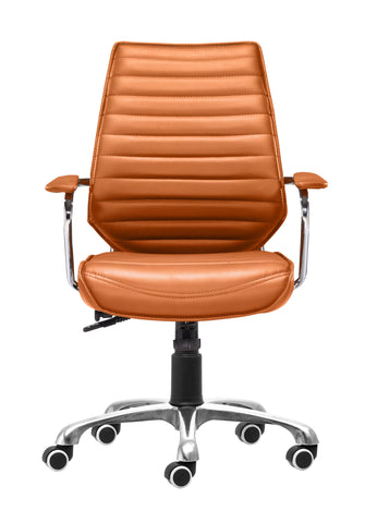 Enterprise - Low Back Office Chair - Premium Swivel Chairs from Zuo Modern - Just $800! Shop now at brett interiors