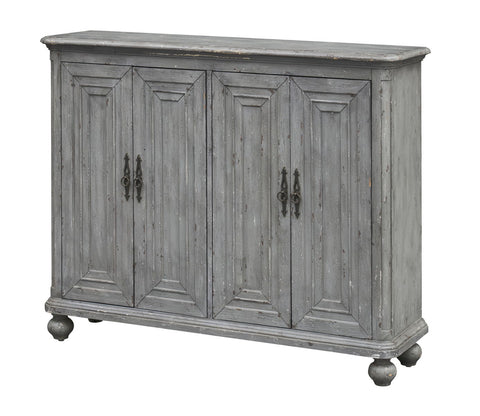 Hattie - Four Door Credenza - Cade Blue Gray - Premium Credenzas from Coast2Coast Home - Just $3712.50! Shop now at brett interiors