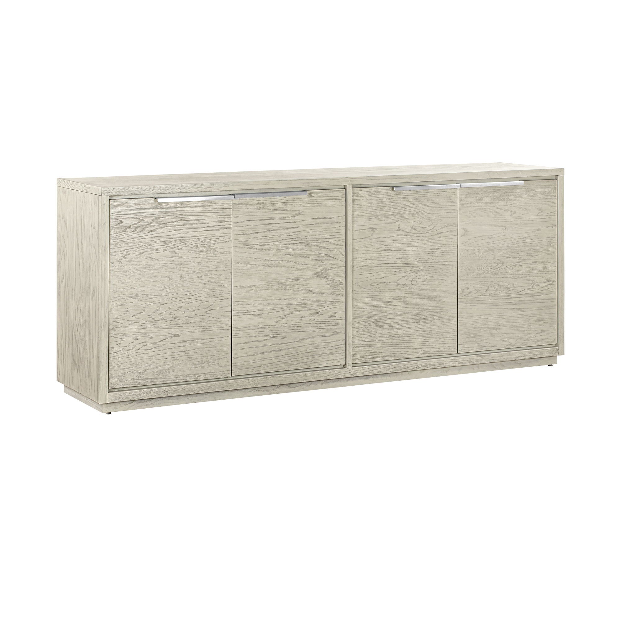 Abbey - 4 Door Sideboard Buffet - Gray Oak - Premium Buffets from Armen Living - Just $1715! Shop now at brett interiors