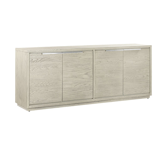 Abbey - 4 Door Sideboard Buffet - Gray Oak - Premium Buffets from Armen Living - Just $1715! Shop now at brett interiors