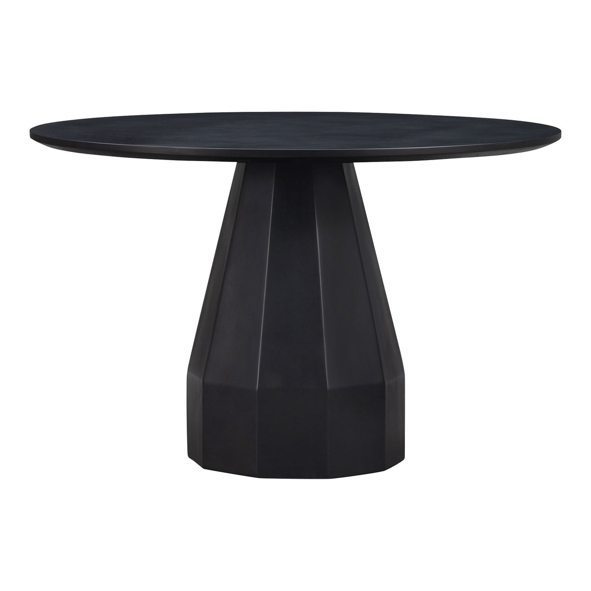 Templo - Outdoor Dining Table - Black - Concrete - Premium Dining Tables from Moe's Home Collection - Just $3747.50! Shop now at brett interiors