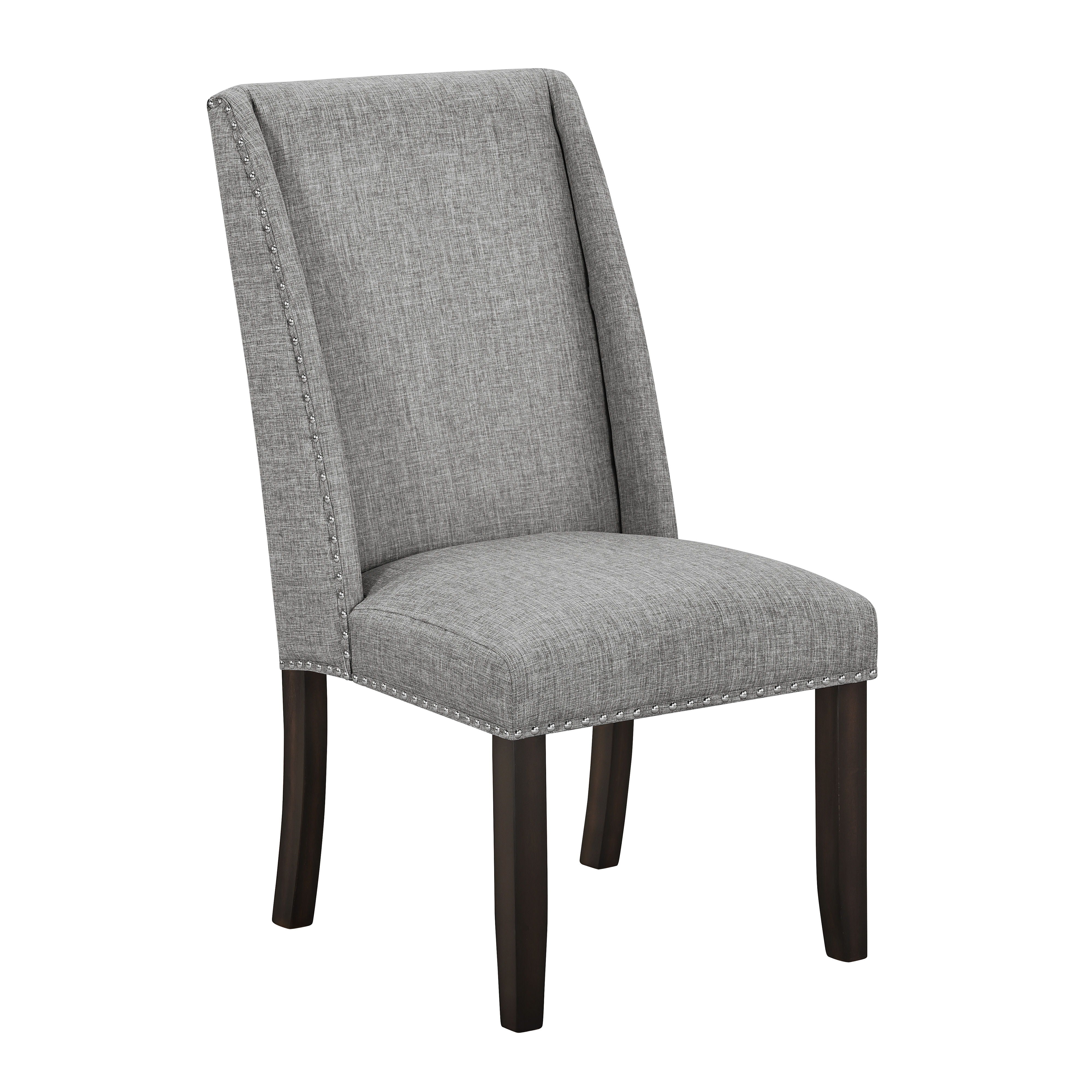 Faust - Dining Chair (Set of 2) - Gray - Premium Chair Sets from New Classic - Just $325! Shop now at brett interiors