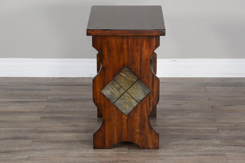 Santa Fe - Magazine Table - Dark Brown - Premium Accent Tables from Sunny Designs - Just $289! Shop now at brett interiors