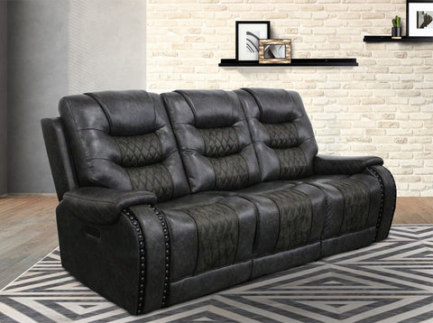 Outlaw - Power Drop Down Console Sofa - Stallion - Premium Reclining Sofas from Parker Living - Just $1997.50! Shop now at brett interiors