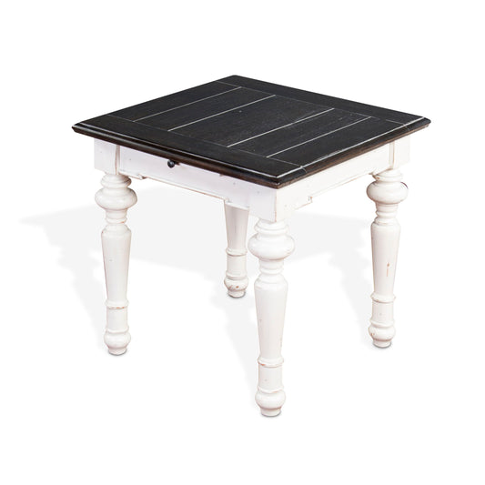 Carriage House - End Table - White - Premium End Tables from Sunny Designs - Just $335! Shop now at brett interiors