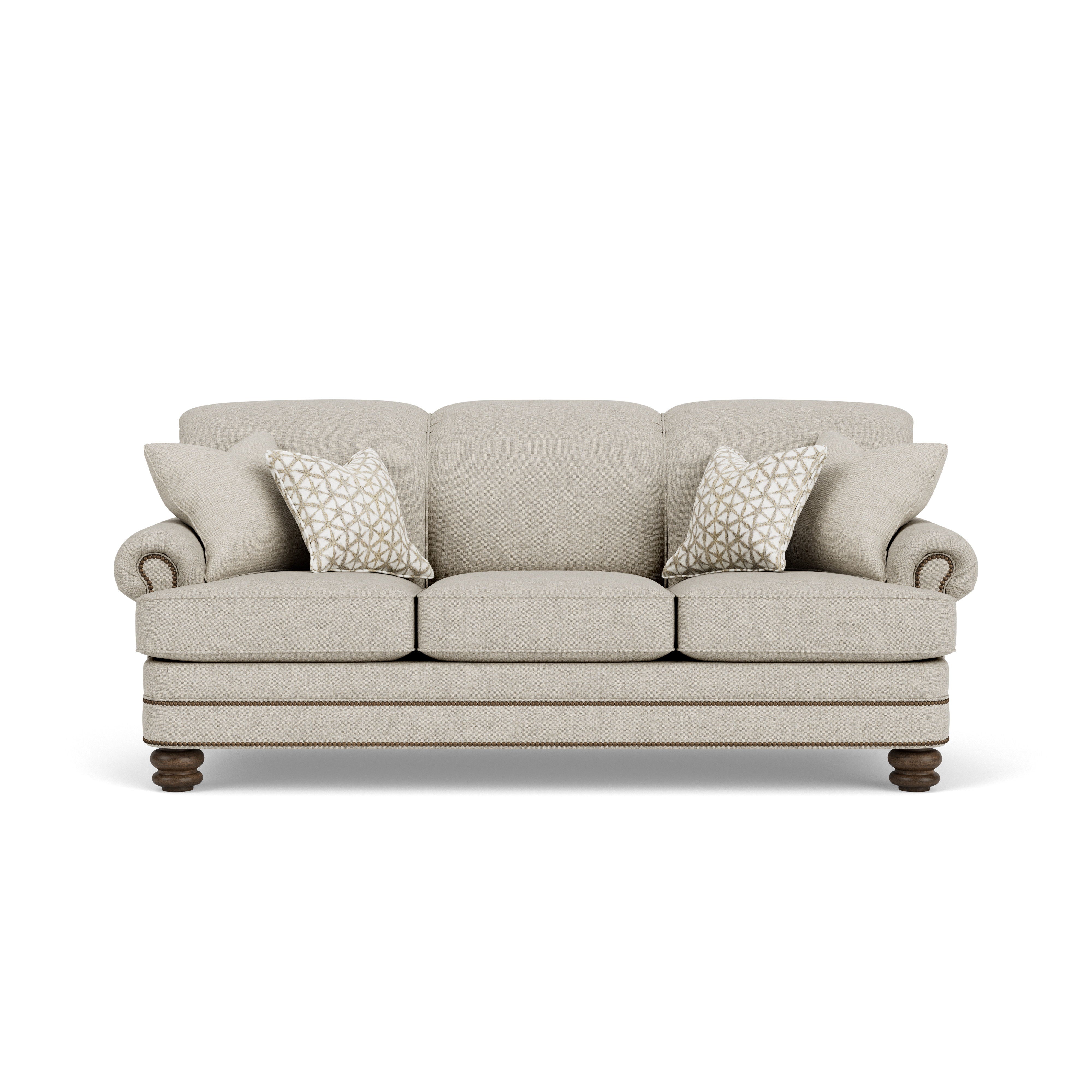 Bay Bridge - Stationary Sofa - Premium Stationary Sofas from Flexsteel - Just $2562.50! Shop now at brett interiors