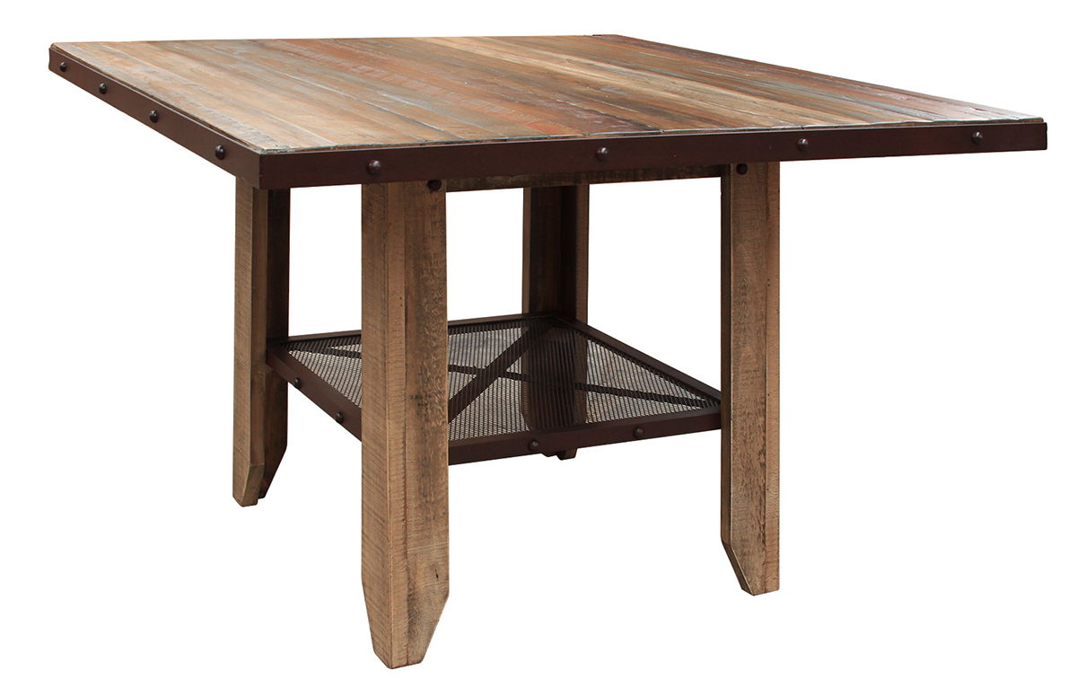 Antique - Counter Table - Multicolor - Premium Counter Tables from International Furniture Direct - Just $1180! Shop now at brett interiors