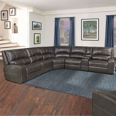 Swift - 6 Piece Power Reclining Sectional - Premium Reclining Sectionals from Parker Living - Just $6122.50! Shop now at brett interiors