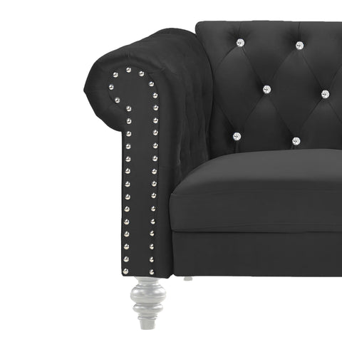 Emma - Crystal Loveseat - Premium Stationary Loveseats from New Classic - Just $647.50! Shop now at brett interiors