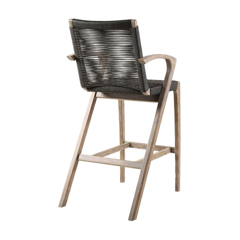 Brielle - Outdoor Counter And Bar Height Stool - Premium Bar Height (28"-30") from Armen Living - Just $607.50! Shop now at brett interiors