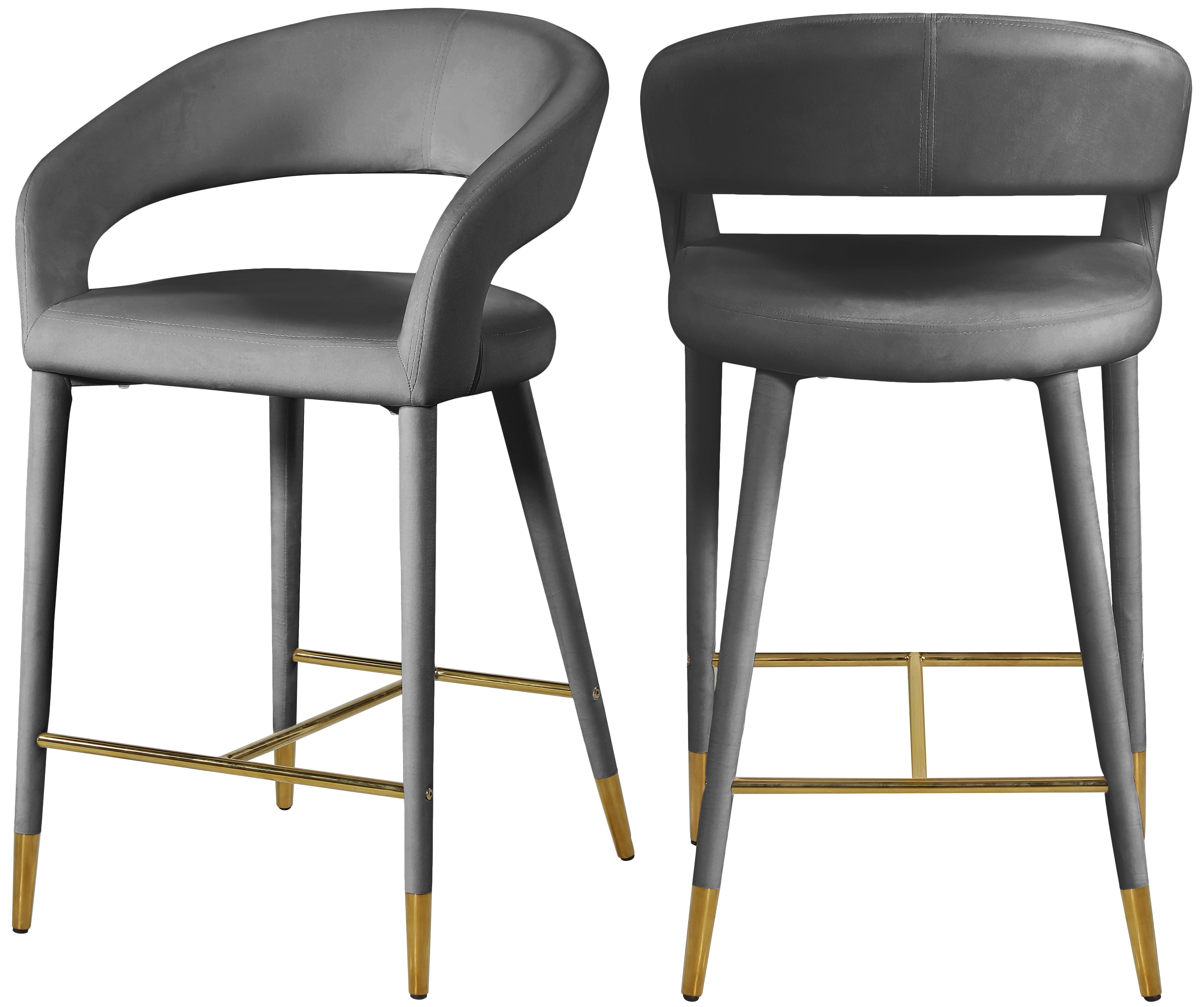 Destiny - Stool - Premium Adjustable Height from Meridian Furniture - Just $525! Shop now at brett interiors