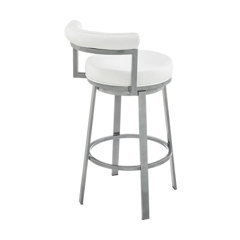 Reuben - Swivel Stool - Premium Counter Height (24"-27") from Armen Living - Just $380! Shop now at brett interiors