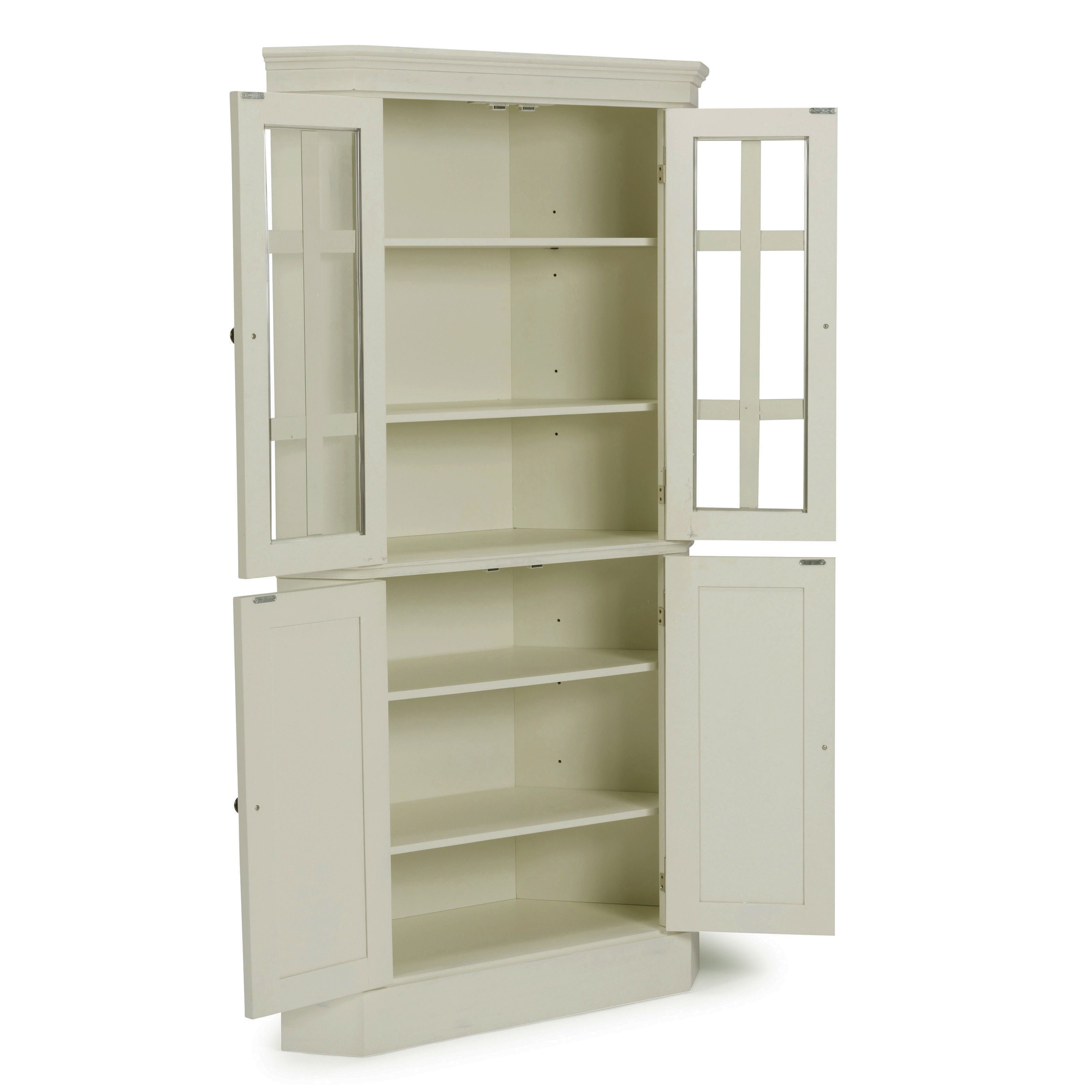 Bay Lodge - Corner China Cabinet - Premium Cabinets from Homestyles - Just $2249.98! Shop now at brett interiors