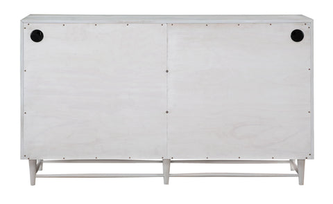 Winborne - Four Door Credenza - Whitewash - Premium Credenzas from Coast2Coast Home - Just $4125! Shop now at brett interiors