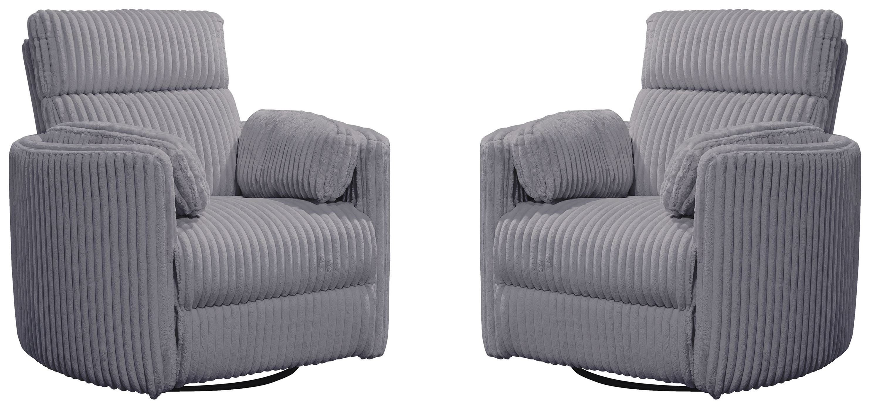 Radius - Power Swivel Glider Recliner (Set of 2) - Premium Chair Sets from Parker Living - Just $1745! Shop now at brett interiors