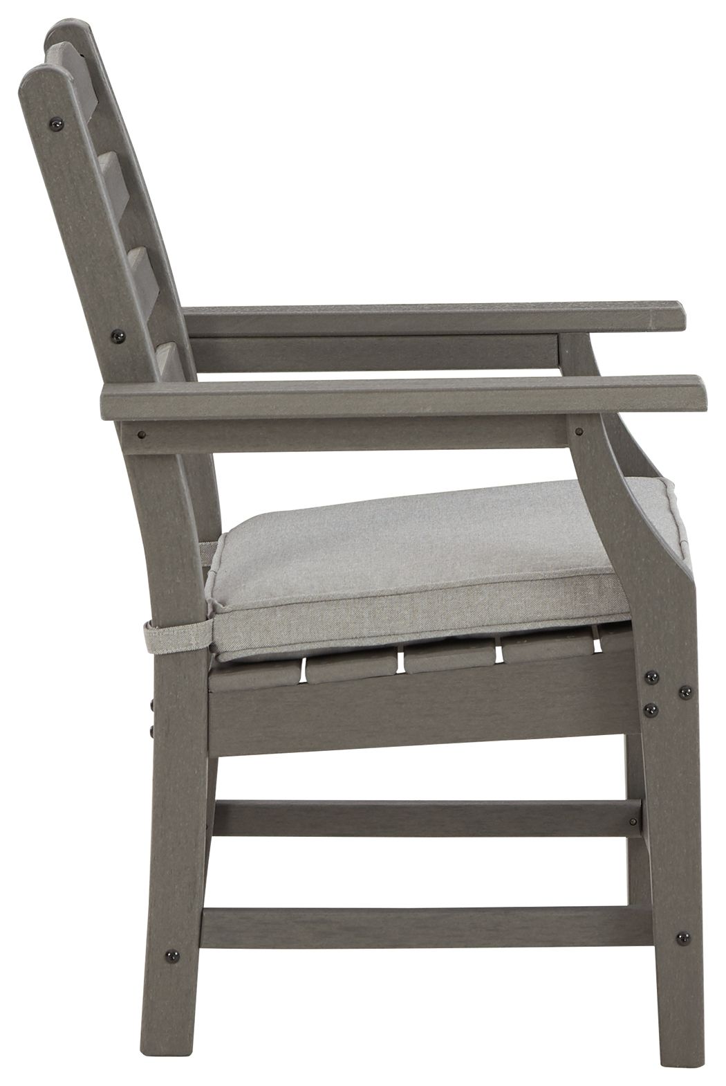 Visola - Gray - Arm Chair With Cushion (Set of 2) - Premium Chair Sets from Signature Design by Ashley® - Just $744.98! Shop now at brett interiors