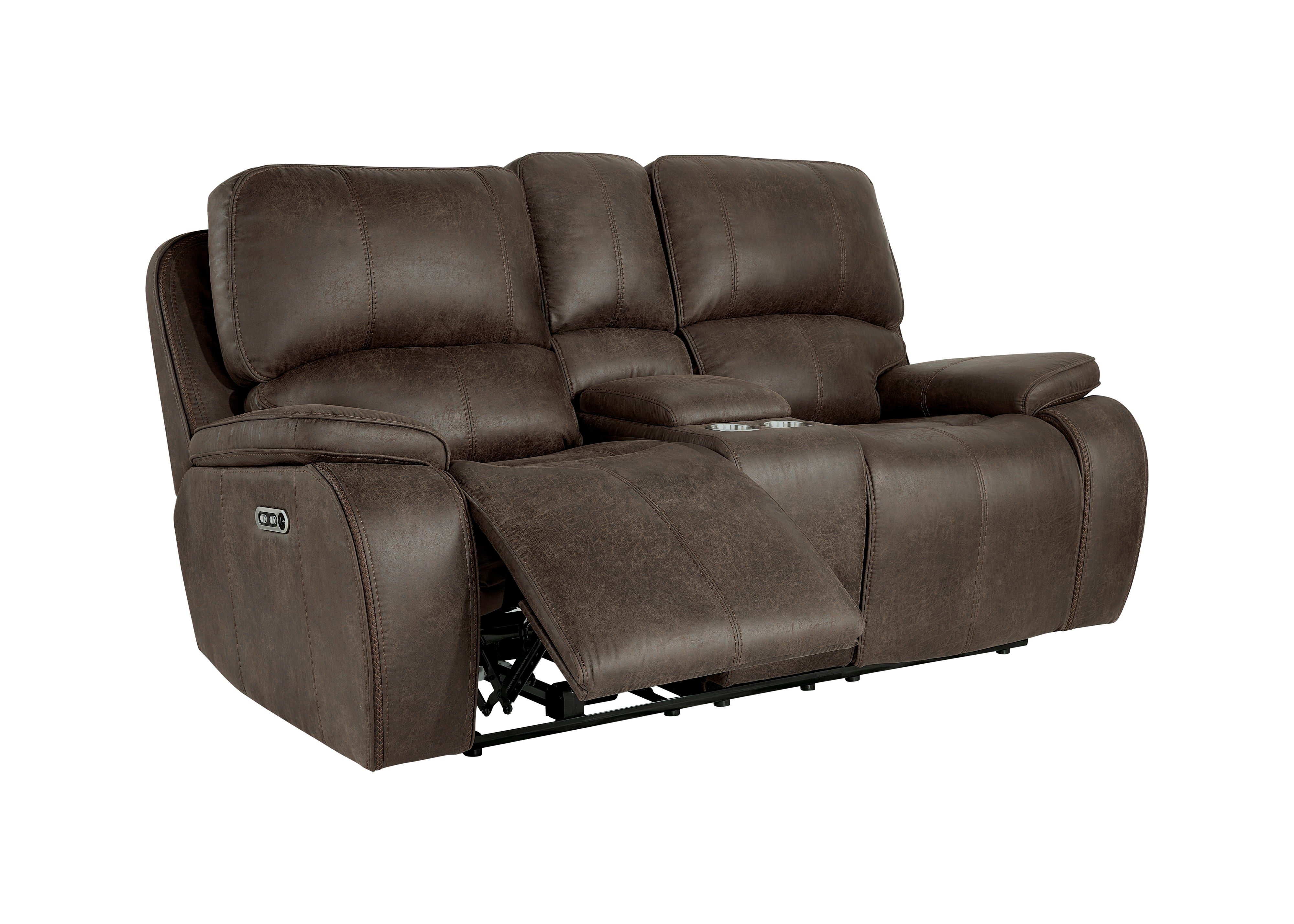 Brookings - Console Loveseat - Premium Reclining Loveseats from New Classic - Just $997.50! Shop now at brett interiors