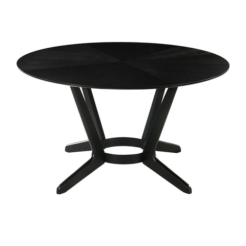 Santana - Round Wood Dining Table - Premium Dining Tables from Armen Living - Just $727.50! Shop now at brett interiors