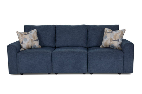 Dawson - Stationary Sofa - Blue - Premium Stationary Sofas from Flexsteel - Just $1937.50! Shop now at brett interiors