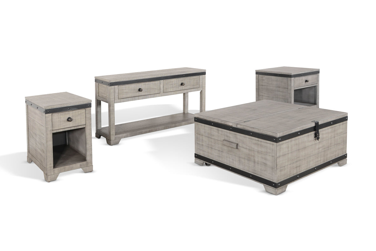 Alpine - End Table - Gray - Premium End Tables from Sunny Designs - Just $456! Shop now at brett interiors