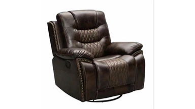 Nikko - Glider Recliner - Two Tone Brown - Premium Glider Chairs from New Classic - Just $572.50! Shop now at brett interiors