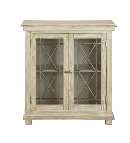 Morris - Two Door Cabinet - Knob Hill Burnished Ivory - Premium Accent Cabinets from Coast2Coast Home - Just $2227.50! Shop now at brett interiors