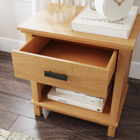 Oak Park - Nightstand - Premium Accent Nightstands from Homestyles - Just $524.98! Shop now at brett interiors