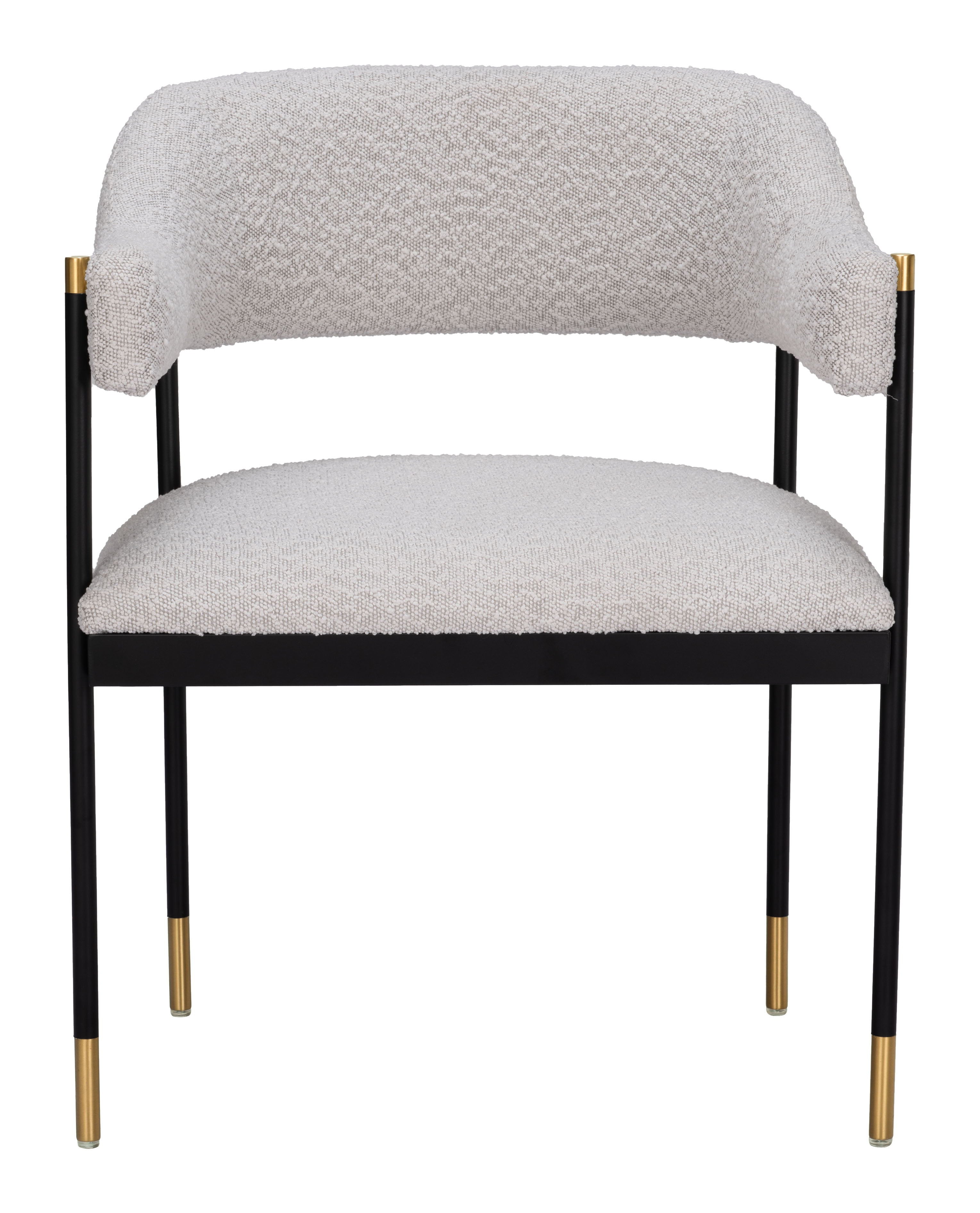 Zadar - Dining Chair - Misty Gray - Premium Arm Chairs from Zuo Modern - Just $1300! Shop now at brett interiors