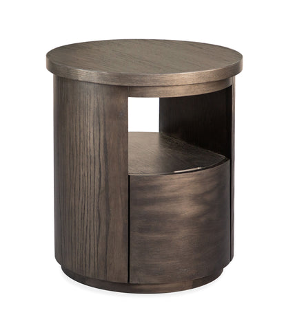 Bosley - Round End Table - Coffee Bean - Premium End Tables from Magnussen Furniture - Just $625! Shop now at brett interiors