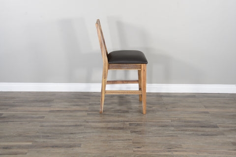 Havana - Slatback Chair With Cushion Seat - Light Brown / Dark Brown - Premium Side Chairs from Sunny Designs - Just $198! Shop now at brett interiors