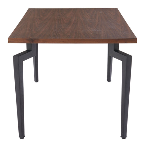 Kani - Dining Table - Walnut - Premium Dining Tables from Zuo Modern - Just $2075! Shop now at brett interiors