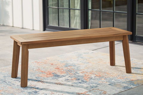 Janiyah - Light Brown - Bench - Premium Benches from Signature Design by Ashley® - Just $179.03! Shop now at brett interiors