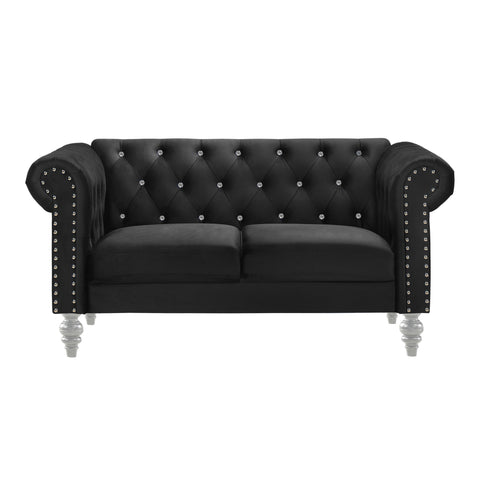 Emma - Crystal Loveseat - Premium Stationary Loveseats from New Classic - Just $647.50! Shop now at brett interiors