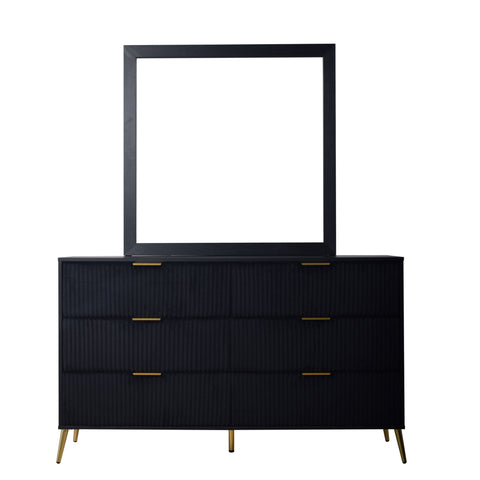 Kailani - 2 Piece Dresser & Mirror Set - Premium Dresser & Mirror from New Classic - Just $550! Shop now at brett interiors