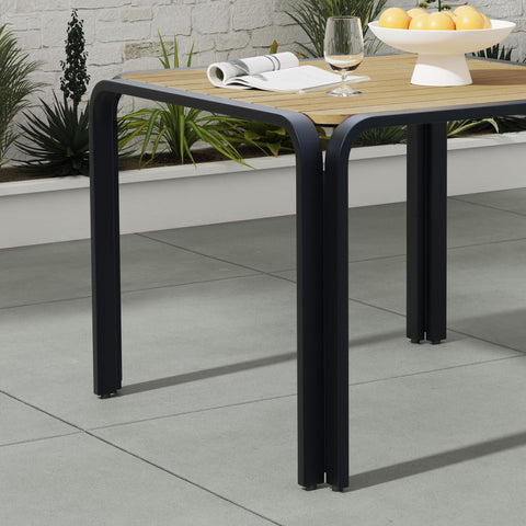 Finn - Square Dining Table - Black - Premium Dining Tables from Homestyles - Just $1247.50! Shop now at brett interiors