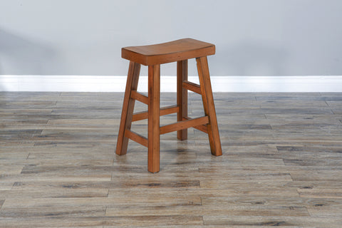 Sedona - Saddle Seat Stool With Wood Seat - Premium Counter Height (24"-27") from Sunny Designs - Just $112! Shop now at brett interiors