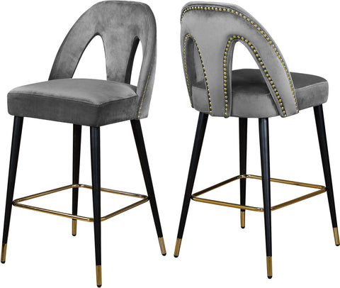 Akoya - Stool (Set of 2) - Premium Stool Sets from Meridian Furniture - Just $700! Shop now at brett interiors