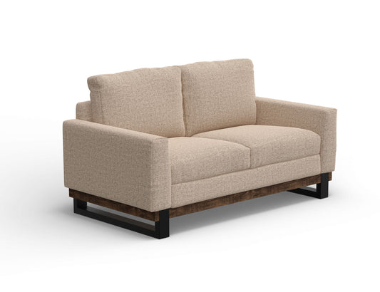 Blackburn - Loveseat - Capuccino Brown - Premium Stationary Loveseats from International Furniture Direct - Just $1247.50! Shop now at brett interiors