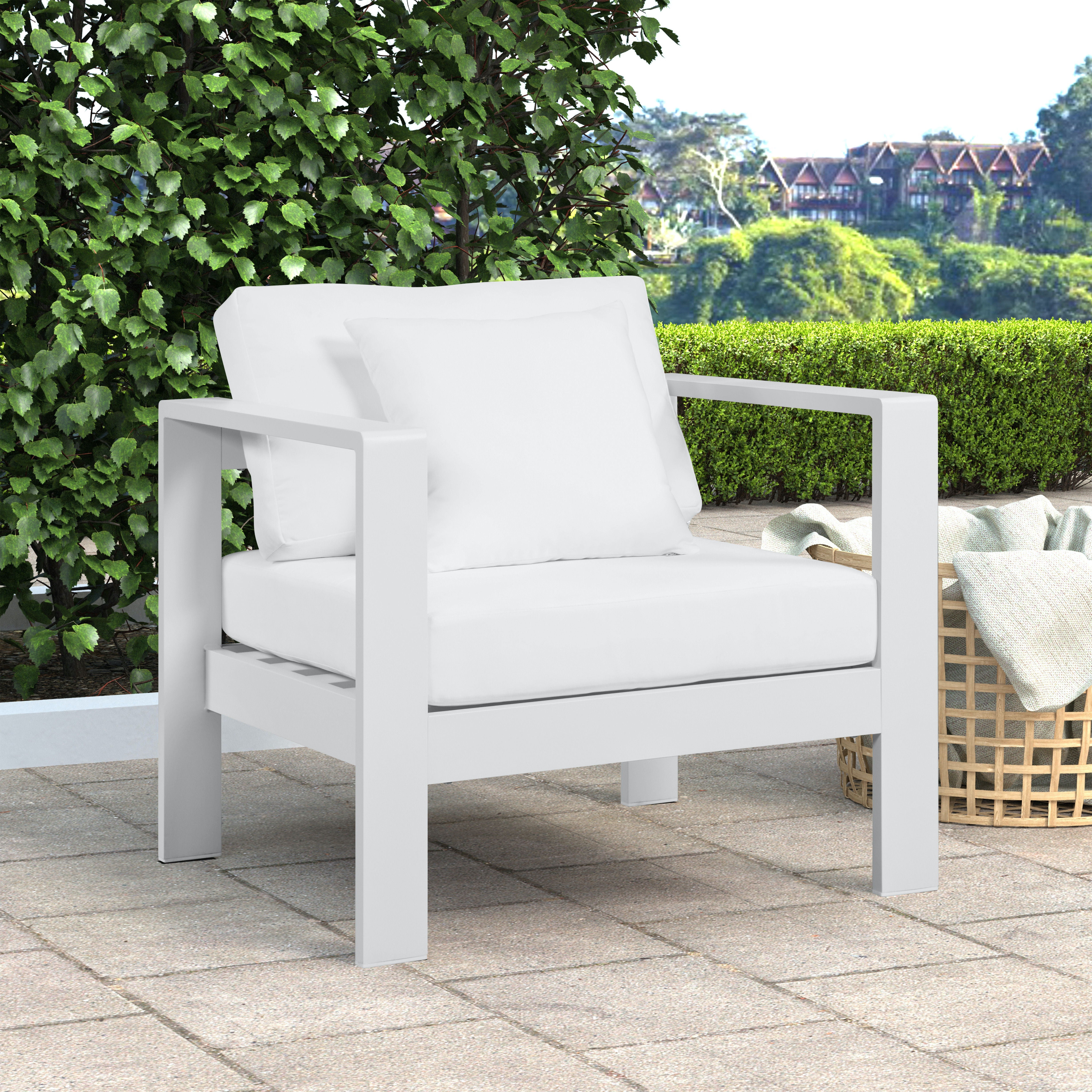 Nizuc - Outdoor Arm Chair - Premium Arm Chairs from Meridian Furniture - Just $1000! Shop now at brett interiors