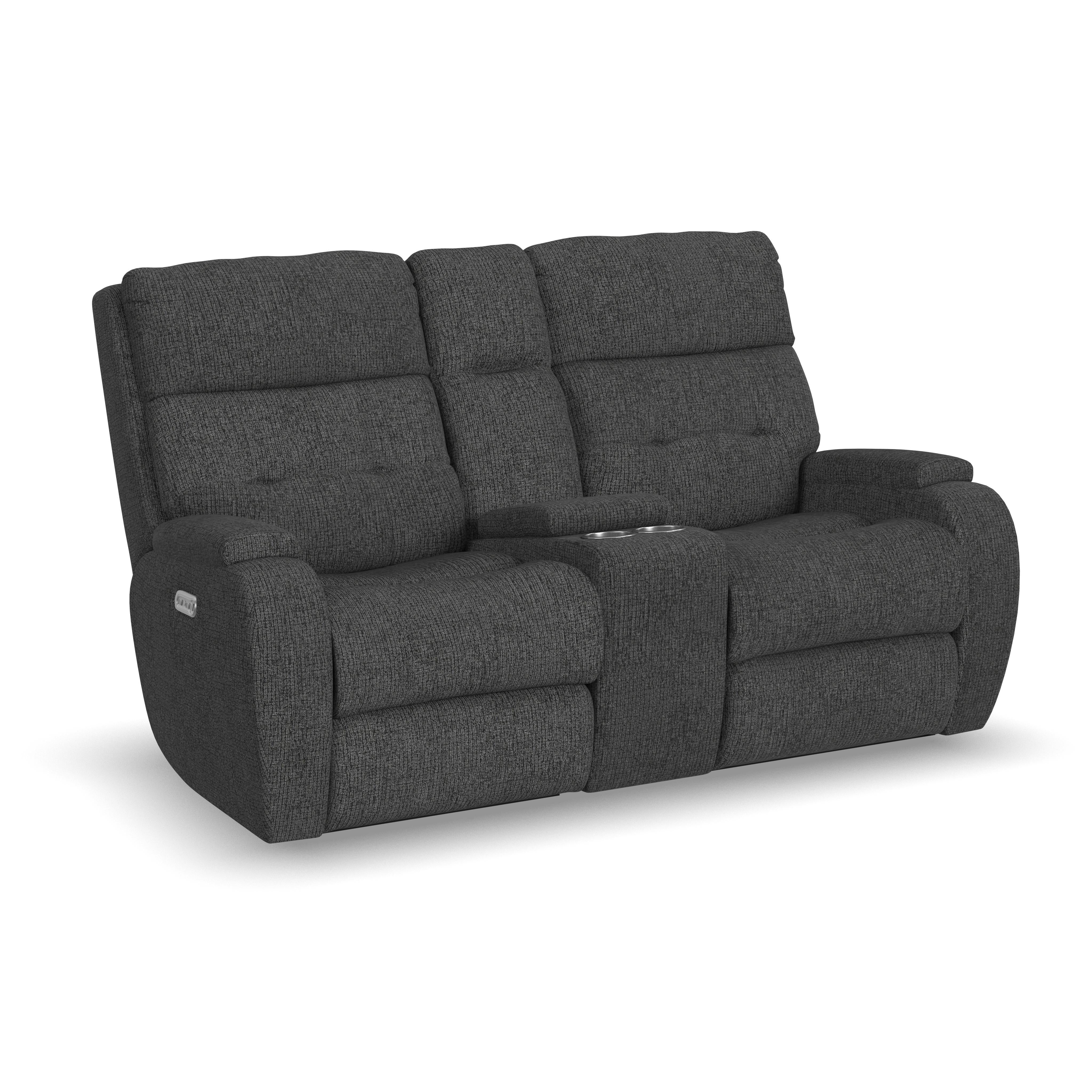 Strait - Power Reclining Loveseat - Premium Reclining Loveseats from Flexsteel - Just $3250! Shop now at brett interiors