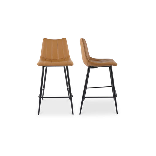 Alibi - Counter Stool Stool (Set of 2) - Tan - Premium Stool Sets from Moe's Home Collection - Just $1122.50! Shop now at brett interiors