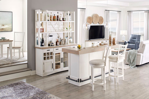 Americana Modern Dining - Bar - Cotton - Premium Bars & Bar Carts from Parker House - Just $1747.50! Shop now at brett interiors