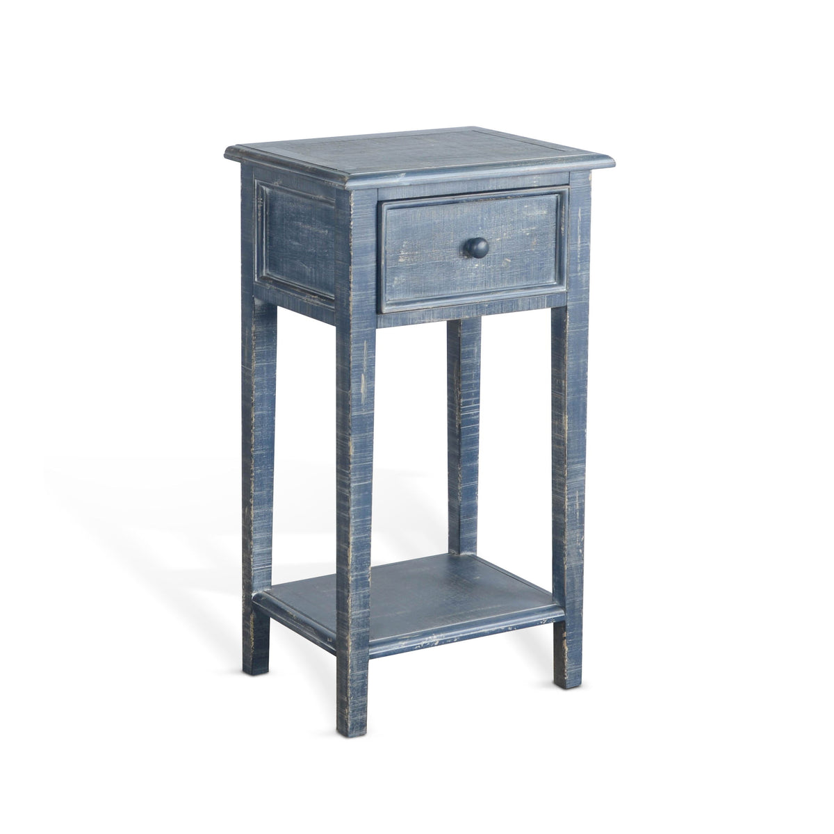 Marina - Ocean Blue - Side Table - Blue - 31" Height - Premium Chair Side Tables from Sunny Designs - Just $225! Shop now at brett interiors